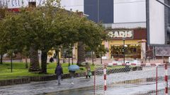 Zona del  barrrio del Infernio en Ferrol donde se produjo un atraco