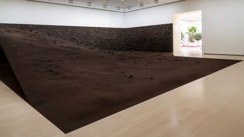 La obra «Bruja» de Delcy Morelos