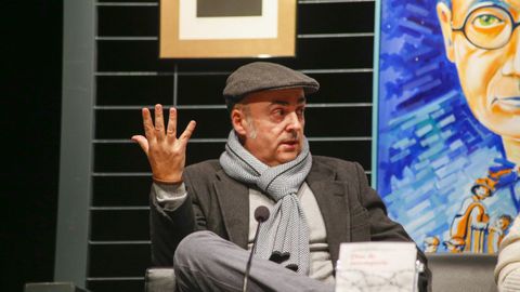 O escritor Riveiro Coello.