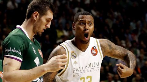 Trey Thompkins, jugador del Real Madrid de baloncesto