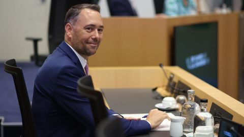 El ministro de Exteriores belga, Maxime Prevot.