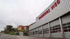 El parque de bomberos de Teis