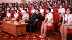 Kim Jong-un, de concierto