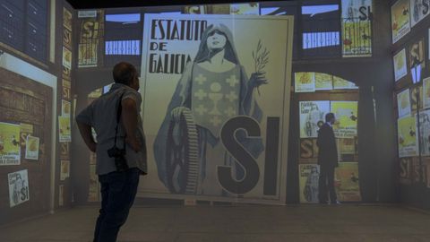 Imaxe da mostra sobre Castelao no Gai�s