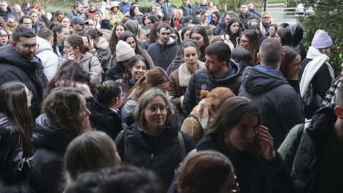 Pruebas de formaci�n sanitaria especializada el pasado mes de enero en Santiago
