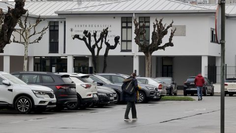 Entrada del IES Elvi�a en A Coru�a