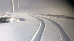 Nevada en diciembre del 2020 en Pigarzos (A Lama)