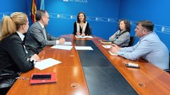 La conselleira �ngeles V�zquez se reuni� con la directiva de Atave