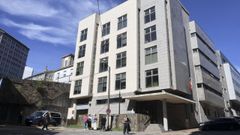 Imagen de los juzgados de Ferrol, donde declar� el detenido este martes