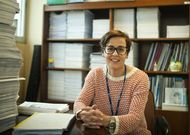 Carmen Diego Roza, neum�logo del hospital Arquitecto Marcide de Ferrol. 