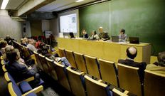 El acto tuvo lugar en la escuela de Arquitectura.