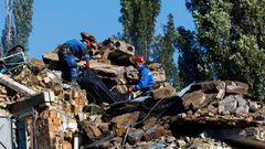 Ms de una decena de muertos en un ataque masivo de Rusia sobre Kiev