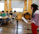 No certame enfront�ronse alumnos de cuarto de ESO e de primeiro de Bacharelato.