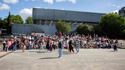 Viernes solidario en el CEIP Marc�n, en Pontevedra