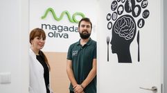 Andrea Oliva y Roberto Garc�a han abierto la cl�nica Magad�n y Oliva en A R�a