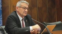 Santiago Garc�a Granda, rector de la Universidad de Oviedo