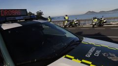 Imagen de archivo de una patrulla de la Guardia Civil de Tr�fico