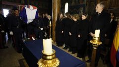 La Familia Real despide a Irene de Grecia en Madrid