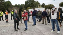 Los vendedores no instalaron sus puestos en el lugar que habilit� el Concello