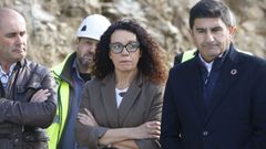 Olimpia L�pez, este lunes, en su primer acto oficial