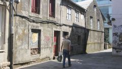 Una de las licencias para rehabilitar inmuebles del centro hist�rico de Pontevedra es en la calle Padre Isla