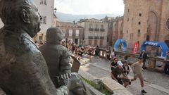 Los primeros compases del �speed� trail en Mondo�edo.