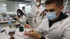 Alumando del CIFP Manuel Antonio de Vigo, uno de los centros que incorporar� aula de emprendimiento
