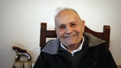Dositeo Vali�as, el p�rroco de Ribadumia cumplir� un siglo de vida