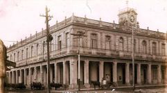 Postal de la �poca del hotel Globo, que compr� Gabriel Pav�n en Pinar del R�o