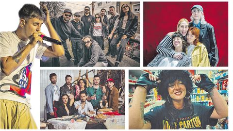 9Louro, Dakidarr&iacute;a, Ginebras, De Ninghures e Nadie Gonz&aacute;lez son alg&uacute;ns dos artistas galegos con tir&oacute;n que se moven en festivais pequenos e medianos que revitalizan aldeas e pequenas vilas.