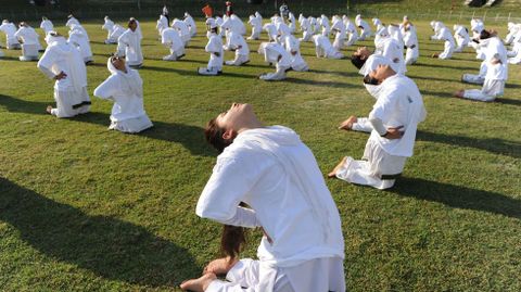 D�a Internacional del Yoga en India.