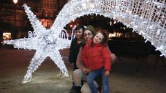 Lugo encendi� las luces de Navidad en toda la ciudad