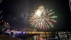 Fiestas de Muros: fuegos artificiales y Panorama