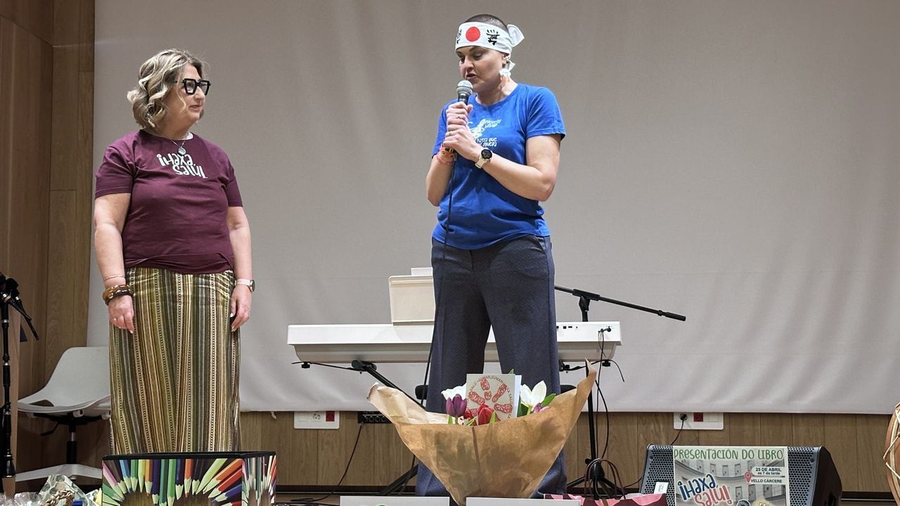 Monse Fernández presenta en Lugo «Haxa salú!», un libro para acompañar a pacientes ingresados