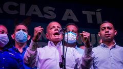 Manuel Rosales, ganador de las elecciones de gobernador del estado Zulia.