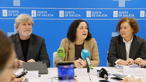 Manuel Vila, a la izquierda de la imagen