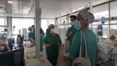 Las unidades de Reanimaci�n del Chuac te invitan a ver a trav�s de sus ojos