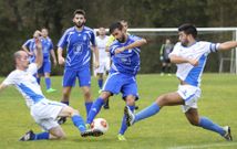 El Queixas no tuvo problema para golear al Oza dos R�os en el campo A Revolta. 