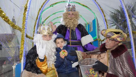 Visita de los Reyes Magos a Coristanco