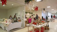Mercado de Navidad en la plaza de abastos de Rianxo