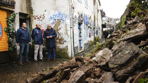 El jefe de la Polic�a Local, el arquitecto municipal y el alcalde