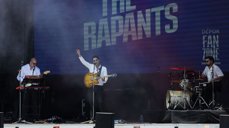 The Rapants act�an en el San Xo�n de Sarria