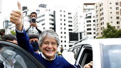 El candidato Guillermo Lasso