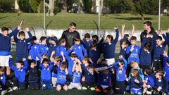 Sa�l Berj�n en el Campamento de Navidad
