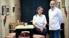 Ses Novelle y Miguel Chapado estn al frente de la cocina del restuarante Langrina, en la ra da Troia