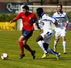 Imagen del encuentro celebrado ayer en el campo municipal Garc�a Calvo.