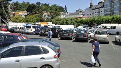 Vista de la Alameda de Ortigueira, donde se desarrollar� la Feira de Primavera do Comercio Local