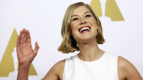 Rosamund Pike, nominada a mejor actriz por su papel en Perdida
