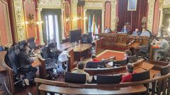 Reuni�n de la mesa de negociaci�n del Concello de Ourense