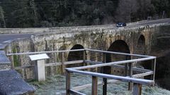 Imagen del puente Bibei de Trives, zona de la carretera en donde ocurri� el accidente
